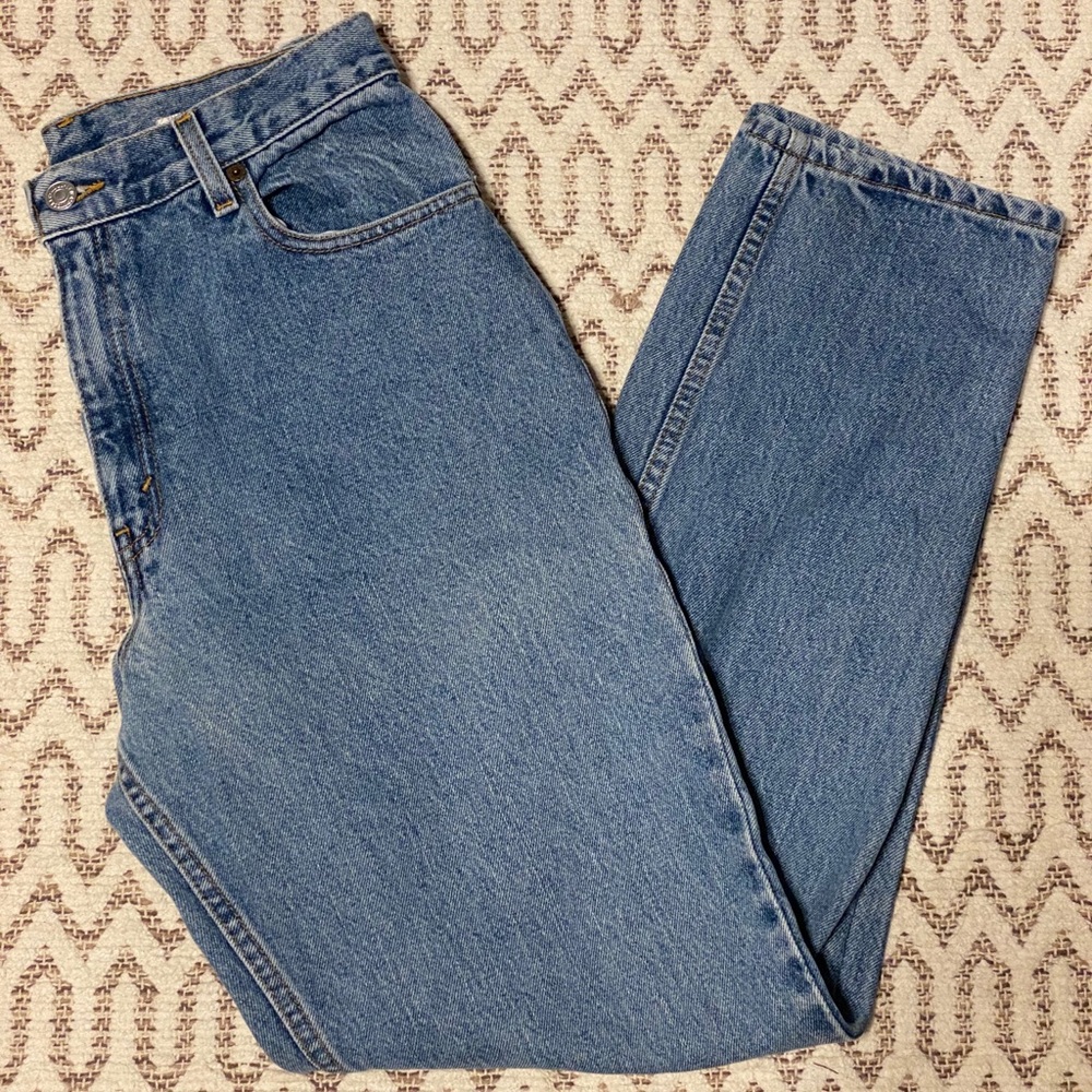 Levi’s 550 high waisted jeans